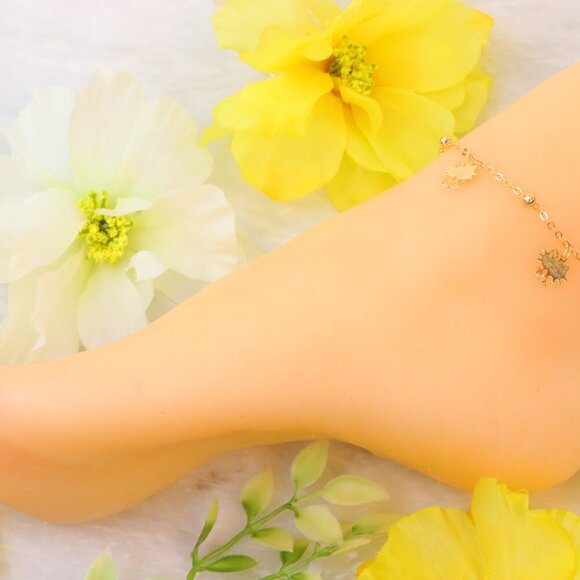 Minimalist Anklet, Sleek & Modern Design, Women’s Fashion, YC110167-A - Picture 5 of 9